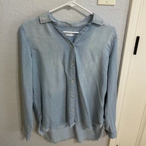 Denim blouse